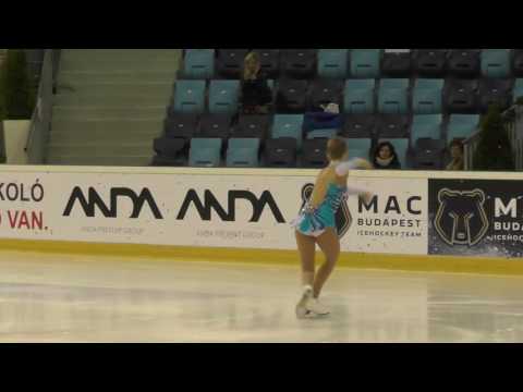2016 Santa Claus Cup: Blanka SZABÓ (HUN) - FS Advanced Novice GIRLS - Free skating