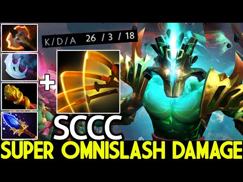 SCCC [Juggernaut] Super Slash Damage Pro Carry No Mercy 26 Kills Dota 2