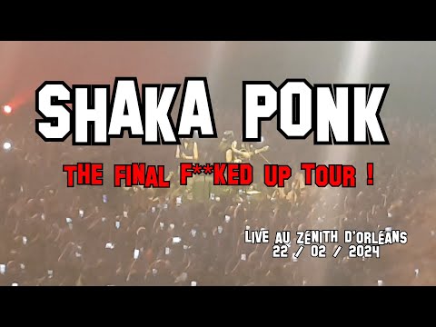 Shaka Ponk - The Final F**ked up tour - Zénith d'Orléans 22 / 02 / 2024