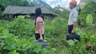 Poor girl gets help from a kind engineer. Lighting up hope for a new home