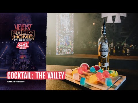Hell's Drinks - The Valley (Tequila Jello Shots Cocktail) - Hellfest From Home 2021