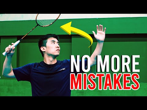 5 Steps to Hit the PERFECT OVERHEAD SHOT (badminton tutorial)