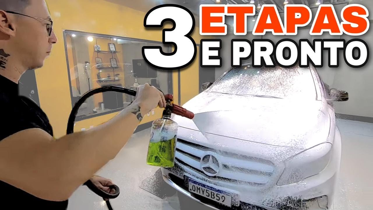 COMO LAVAR O CARRO MAIS RAPIDO