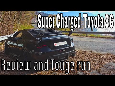Car Review! Obama's amazing Toyota GT86 with an HKS Supercharger kit. Street test and Touge drive!