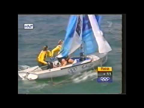 Jennifer Armstrong & Belinda Stowell of Australia - Women's 470 Class Sailing - Sydney Olympics 2000