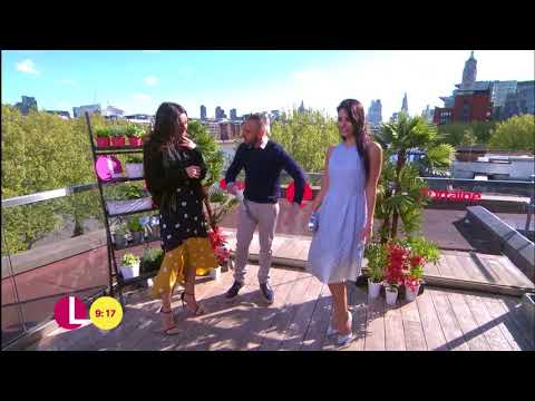 Christine and Mark Love the Foil Trimmed Metallic | Lorraine