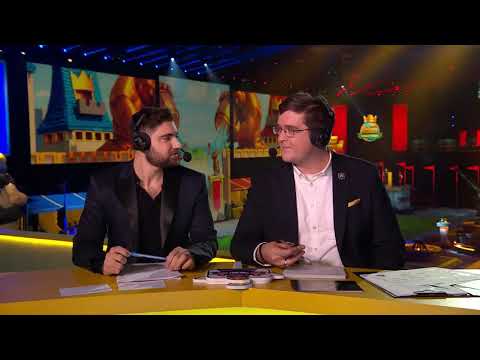 Clash Royale! CCGS World Finals Round 1   SergioRamos  vs X Bow Master