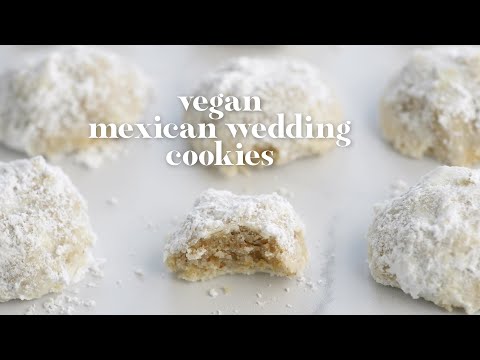 Vegan Mexican Wedding Cookies