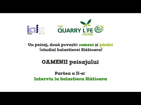 QLA 2016- Studiul balastierei Slatioara- Partea a II-a / A Study of Slatioara Pit- Part 2
