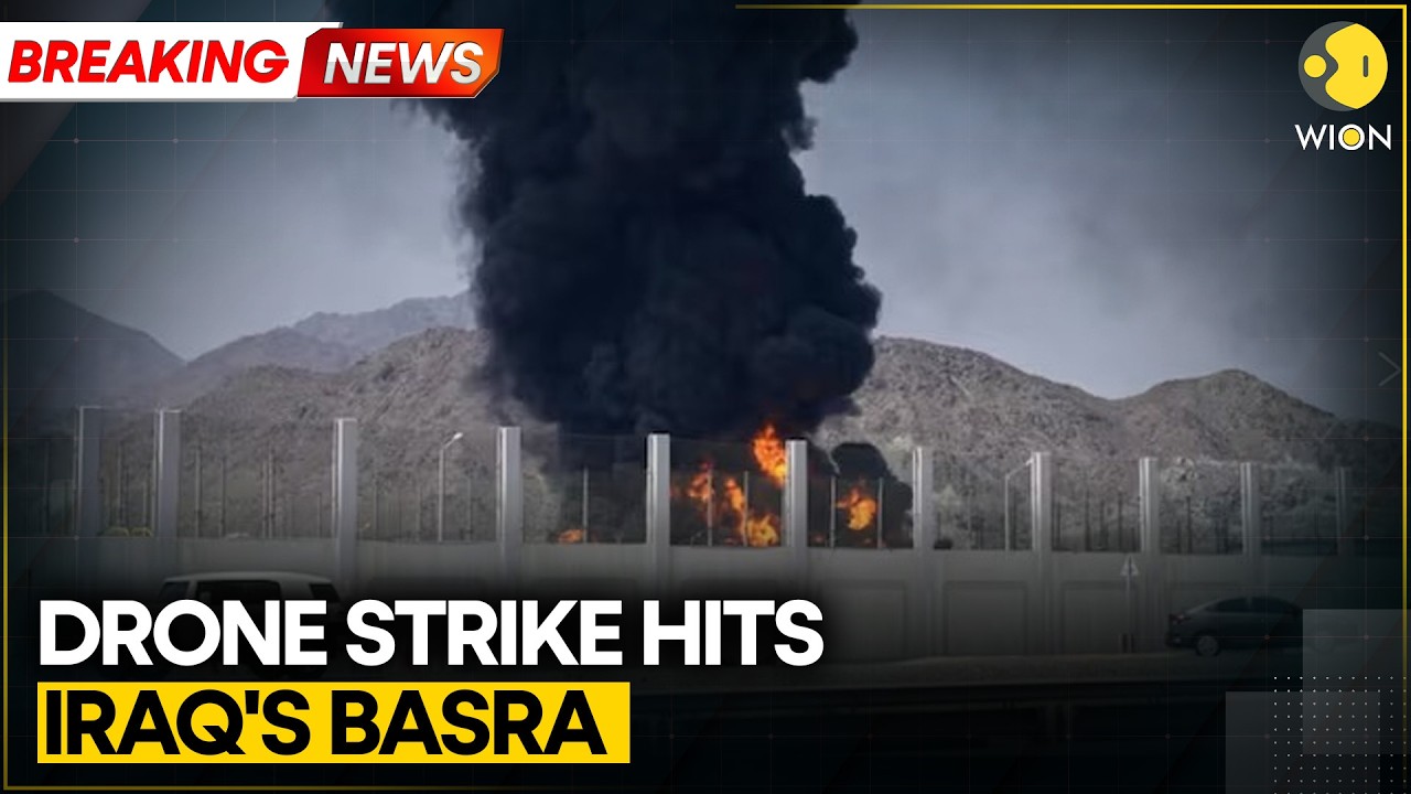 Breaking: Drone Strike Targets Oil Storage in Iraq’s Basra | WION