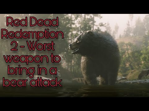 Red Dead Redemption 2 - Varmint Rifle vs Grizzly Bear