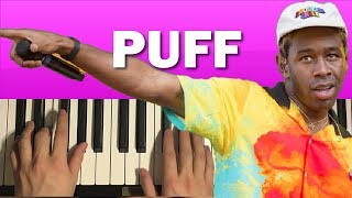 HOW TO PLAY - Tyler The Creator - Puff (Piano Tutorial Lesson)