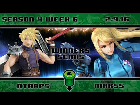 S4@GU 2-9 (Winner's Semis): Marss (ZSS) vs FoH NTarps (Cloud/Mario)