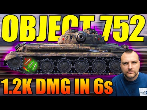 This Tank Doesn’t Wait – Obj. 752 in Action