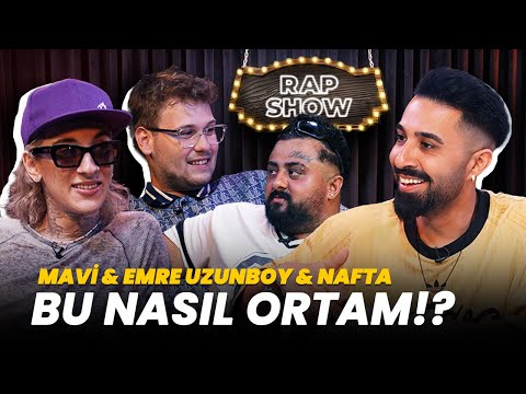 Mavi & Emre Uzunboy & Nafta - Rap Show (4. Sezon 7. Bölüm)
