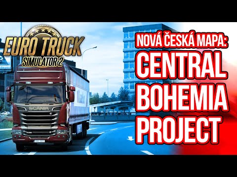 NOVÁ ČESKÁ MAPA CENTRAL BOHEMIA PROJECT | Euro Truck Simulator 2