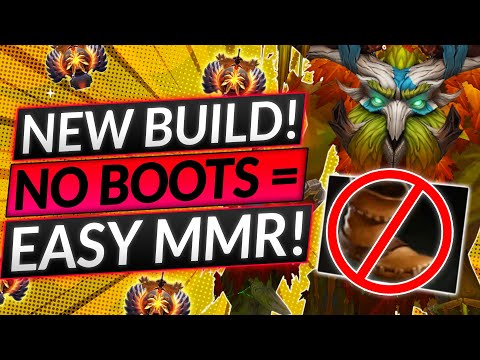 NEW 7.32D SUPPORT BUILD is SO BROKEN, IT'S TRAGIC - NO BOOTS TREANT PROTECTOR - Dota 2 Guide