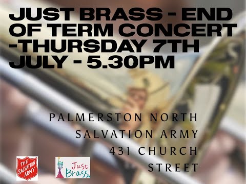 Just Brass Concert 7th July- 5.30pm