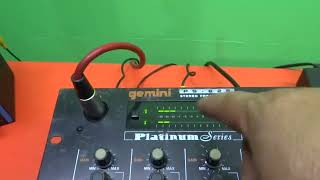 Video thumbnail for Gemini PS 626 Pro Black  3-Channel Mixer from Gemini DJ by Dolaris Vintage Equipment