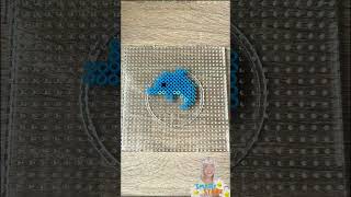Make a Dolphin Keychain! 🐬 | Easy Perler Bead Craft for Kids