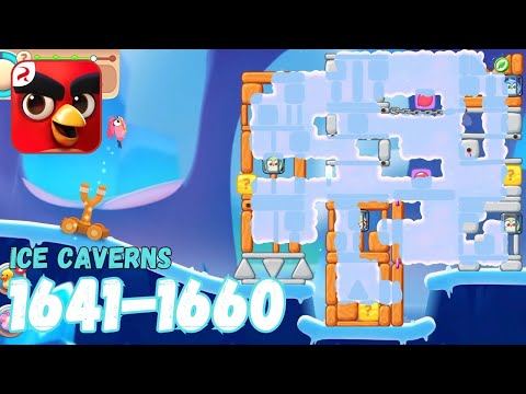 Angry Birds Journey: Levels 1641-1660 (Ice Caverns) Gameplay - Part 83
