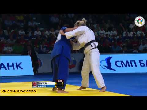 2013 Grand Slam Moscow (-70kg Bronze) BOLDER Linda (NED) - CONWAY Sally (GBR)