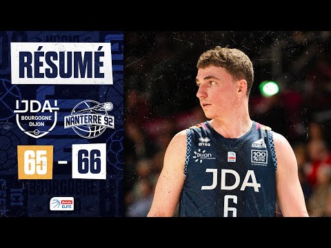 JDA DIJON 65 - 66 NANTERRE 92 - J19 - Betclic ELITE 24/25