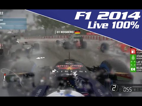 F1 2014 Gameplay:- 100% Canadian Grand Prix Live