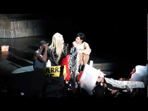 HD Lady Gaga after Bad Kids: presents - Born This Way Ball MILANO Italy 02/10/2012
