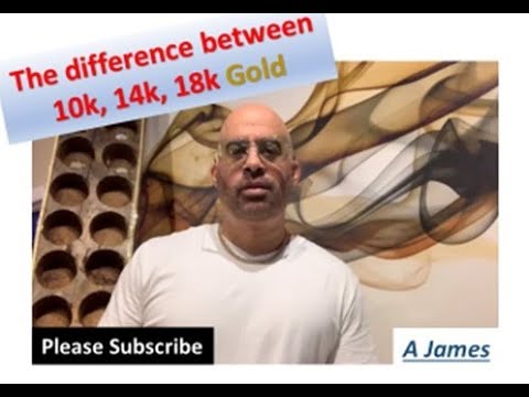The difference between 10k, 14k, 18k Gold
