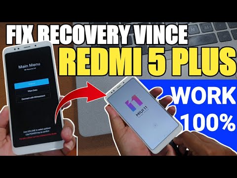 Cara Mengatasi Redmi 5 Plus Stuck Recovery Mode work 100% Gratis Flash tanpa dongle