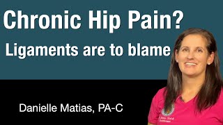 Hip ligament laxity causes hip pain- Finding answers after surgery did not help