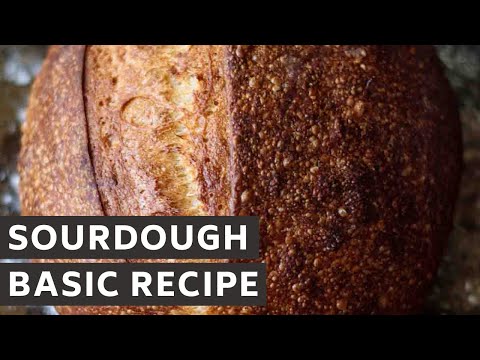 Beginner's Sourdough Bread Recipe (Without Dutch Oven/Banneton)