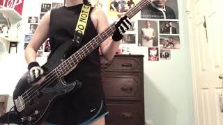 no fun club — frank iero and the patience (bass cover)