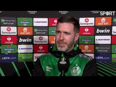 Thumbnail for Rovers boss Stephen Bradley reacts to their 0-0 draw vs Djurgardens. by Stephen Bradley