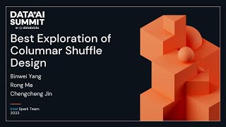 Best Exploration of Columnar Shuffle Design