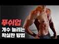 푸쉬업 횟수 늘리는 확실한 방법!!
