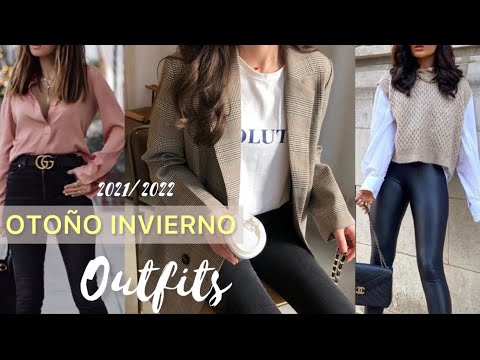 TENDENCIAS OTOÑO INVIERNO 2021 2022 OUTFITS DE MODA OTOÑO INVIERNO FALL WINTER TRENDS 2021 2022