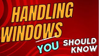 Handle GOOGLE Browser Windows in Selenium |