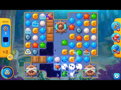 Fishdom 2021 - Level 6032   #playrix #fishdom #gaming