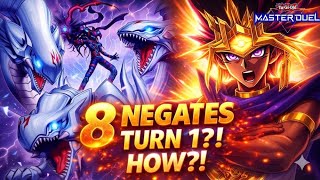 8 NEGATES! TURN 1?! DARK MAGICIAN Deck Guide | Master Duel 2026