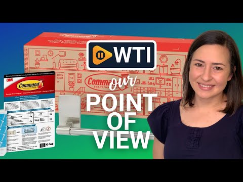 Command Hand Towel Bar Satin Nickel with Water Resistant Command Strips - WTI product video review