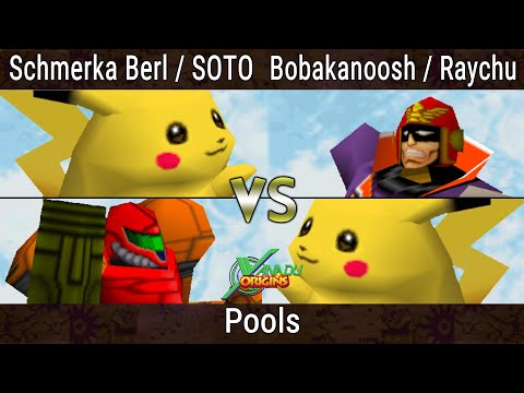 Xanadu Origins - Schmerka Berl & SOTO Vs. Raychu & Bobakanoosh - Smash Bros - SSB64