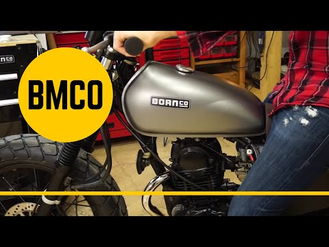 YAMAHA TW 125 (Ep 2) - SCRAMBLER Motorcycle Modification