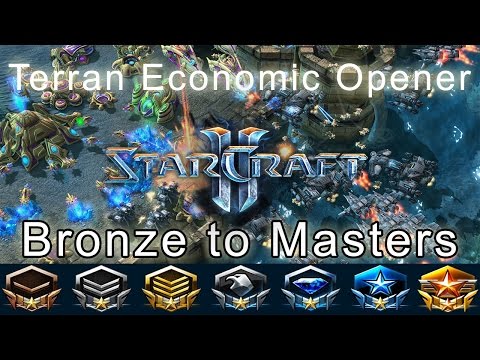 Starcraft 2 (Build Order Tutorial): Economic Terran Opener