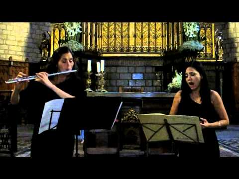 Albert Roussel: Ciel, aer et vens | Soledad Cardoso, soprano & Lorena Barile, flauta