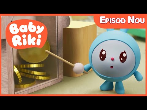 BabyRiki RO | Țopa învață despre monedele din pușculiță 🪙 EPISOD NOU Desene animate pentru Copii