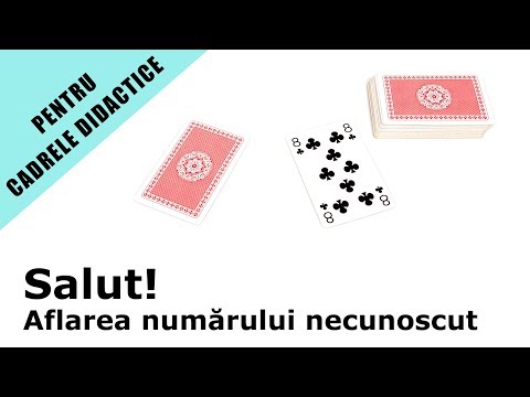 Salut! Joc pentru aflarea numărului necunoscut