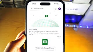 ANY iPhone How To Access Google Sheets (mobile/desktop version)