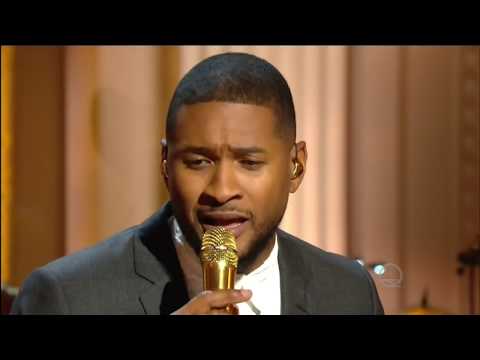 Usher sings "Georgia On My Mind" Live Ray Charles Tribute 2016 in 1080p HD HQ.